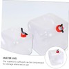 Sosoport 15l Camping Portable Water Bucket Collapsible and Lightweight Spigot