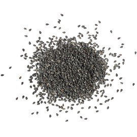 Organic Black Sesame Seeds (Raw, Unhulled, Non-GMO, Kosher, Vegan, Bulk, Kala Til) — 1 Pound