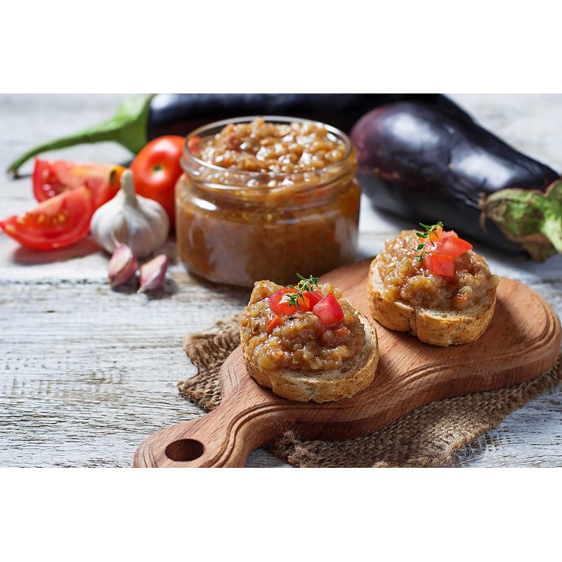 Zergut | Roasted Eggplant Puree | Plant-Based Spread | Kosher