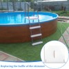OIGWBPH Plastic Skimmer Replacement Baffle Reliable Durable Pool Skimmer Flap