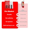 codivi Emergency Fire Blanket, Kitchen fire Blanket for Domestic use