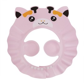 XGOPTS Baby Shower Cap, Adjustable Kids Shampoo Cap, Baby Bath Hair Washing Shampoo Shield Visor Hat Bathing Waterproof Cap Eye Ear Protection for Toddler Children（Pink, Blue, Yellow）