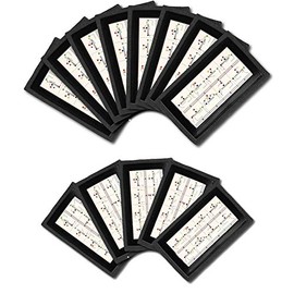 Wristband Interactive Y23 - Football Wristbands - Wrist Coach - QB Wristband - Football Play Wristbands - Playbook Wristband (Black, 8 Pack)