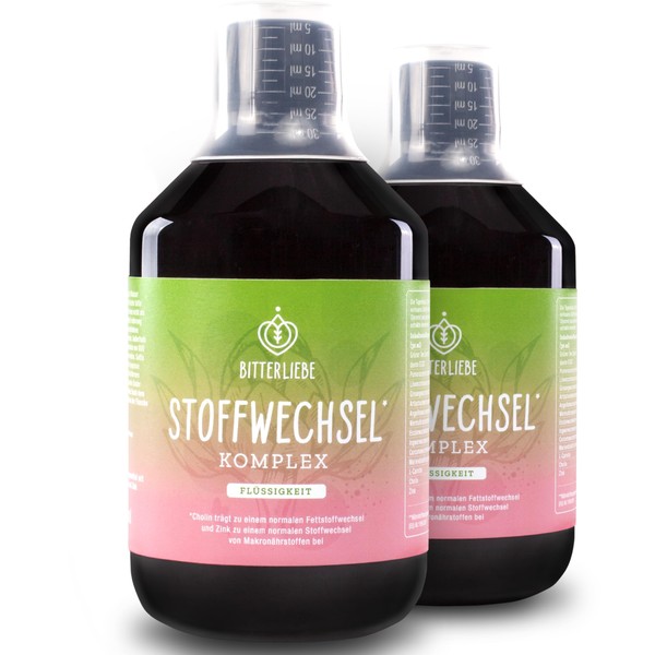 BitterLiebe Metabolism * Shot - Milk Thistle Artichoke Dandelion and