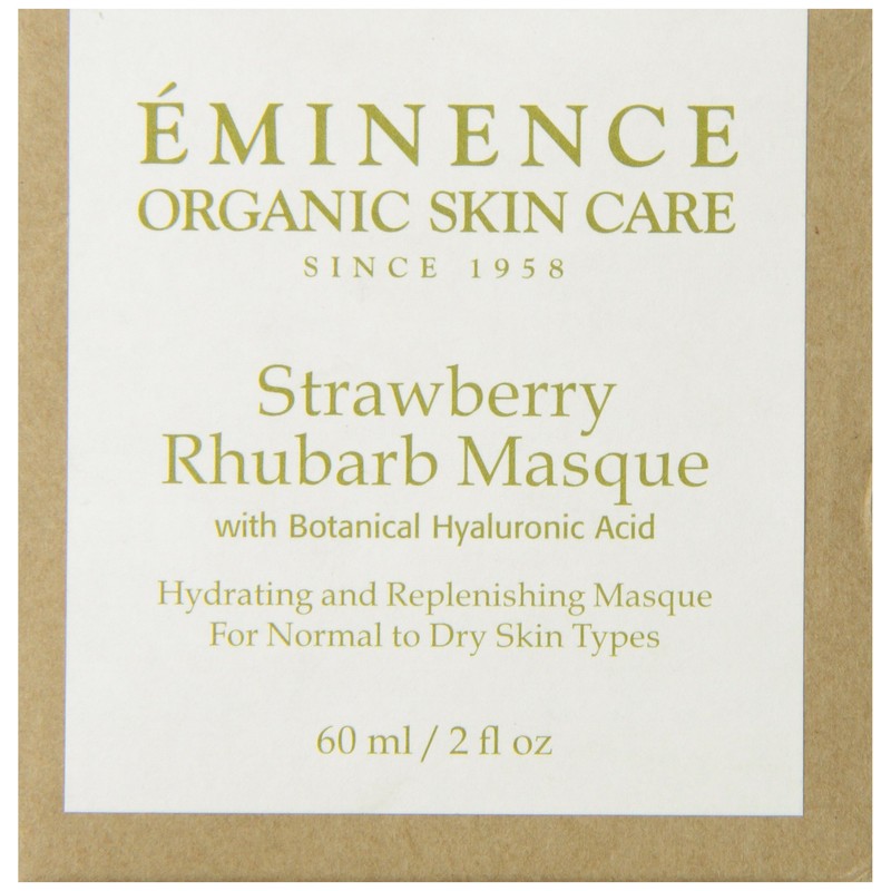 Eminence Rhubarb Masque Skin Care, Strawberry, 2 Ounce