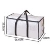 Transparent Storage Bag for Bedding and Clothing – Spacious Rectangular