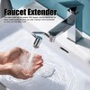 Faucet Extender 1080 Degree Rotary Spatter Proof Creating Oxygen Enriched