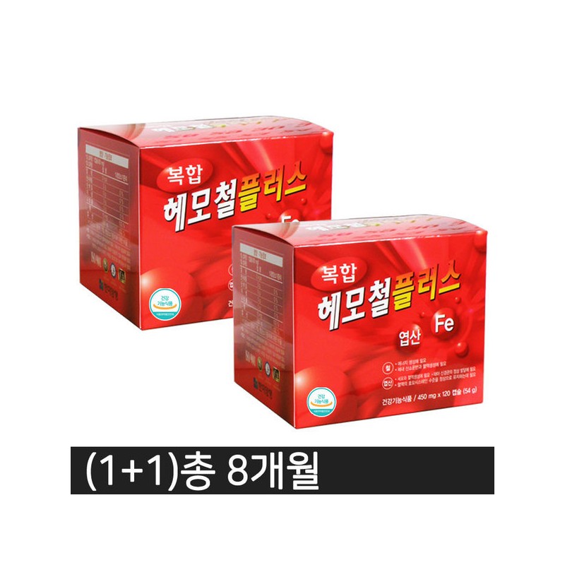 Hanmi Complex Hemoiron Plus Iron Folic Acid Iron Supplement (1+1