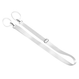 DECHOUS Transparent Badminton Shuttlecock Container with Adjustable Strap Easy Access for Practice Competition Design for Convenient Storage Monitoring