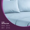 Superior CR600 Cotton Blend Bed, Solid Design, Elegant Sateen, House