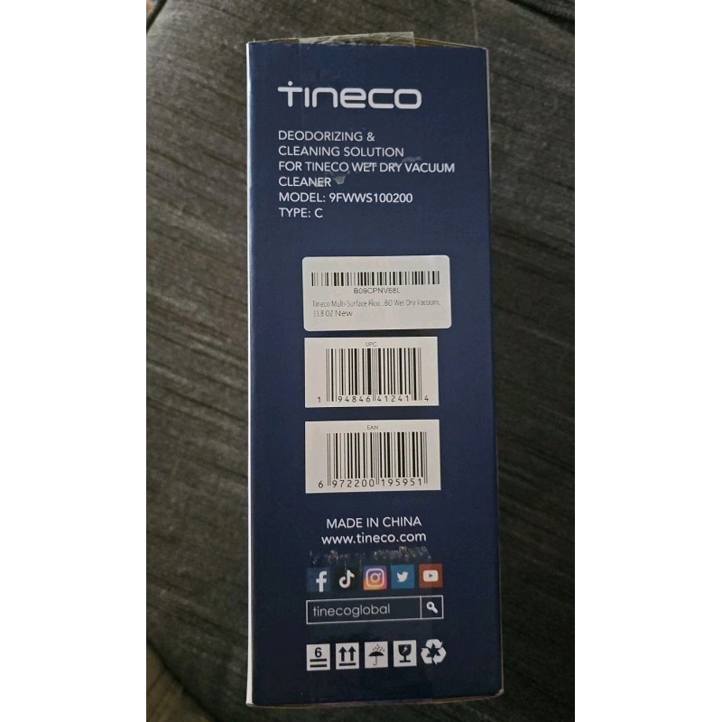 Tineco Cleaning Solution for iFLOOR, FLOOR ONE series Wet Dry