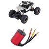 S3650 5200KV Brushless Waterproof Motor 4 Pole 12 Slot RC