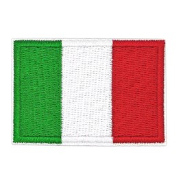 Flag of Italy Italian Flag Patch Embroidered Iron-On Italy IT European Decal Free Shipping!