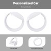 Linksip Angry Eye Headlight Covers Compatible with 2024 2025+ Jeep