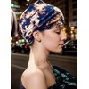1 Pack Boho Headbands Stretch Paisley Print Bandana Headband Criss