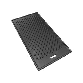 Monument Grills Monument Grills 16.34" x 9.45" A005 Reversible Cast Iron Cooking Plate for Monument 14633, 25392, Mesa400, Mesa200S, Mesa220, Mesa200R, Mesa200B, Mesa200G, Mesa425, Mesa415BZ