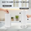 WORHE Paper Towel Holder Countertop Clear Acrylic 5.9" Diameter Thickening