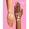 xo, Fetti Pastel Rainbow Temporary Tattoos - 50 Iridescent Foil