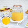 [UPGRADE] 2 Pack Square Super Wide Mouth Airtight Glass Storage