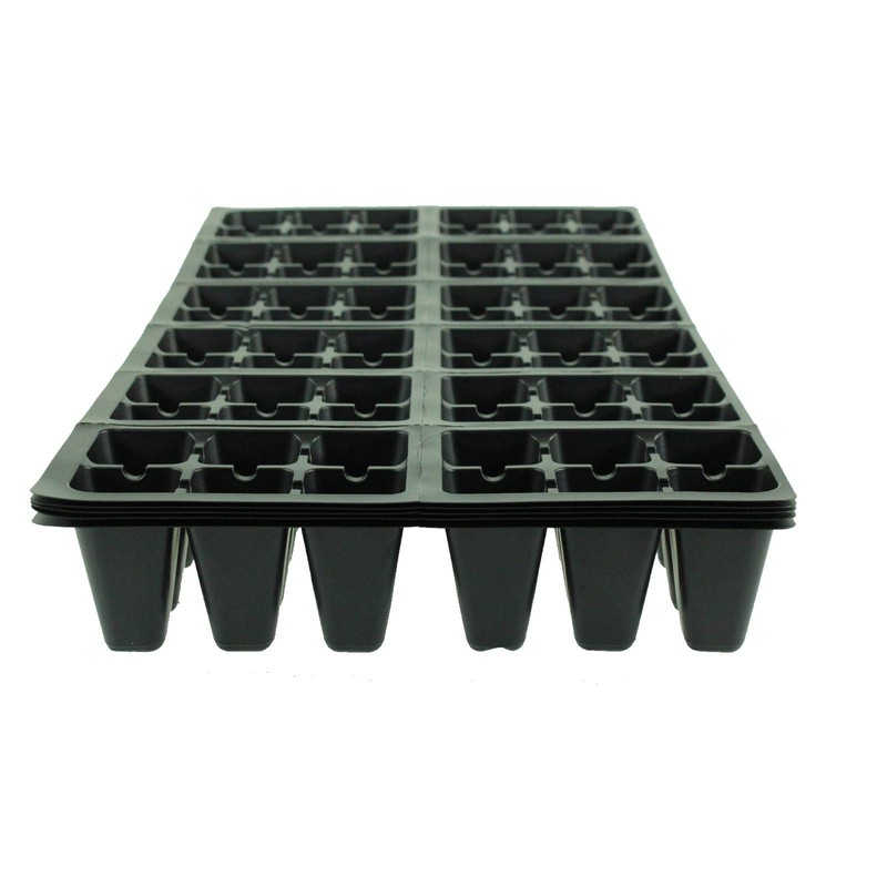 Handy Pantry Black Plastic Garden Tray Inserts – 5 Sheets,