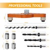 Dowel Jig Kit for Floating Shelf Bracket(1.3 x 30 cm