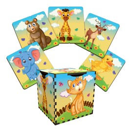 ACTIVE PUZZLES - Special puzzles for autism - ASD | Children and teenagers | Wooden puzzles, laser cut, sustainable and environmentally friendly, high-quality workmanship (cube)