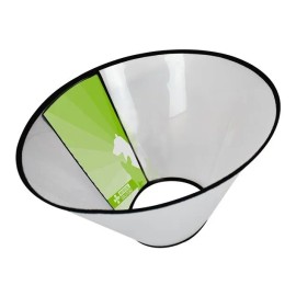 Collar Isabelino Fancy Pets Medical Perro Gato Talla 6 Velcro Transparente