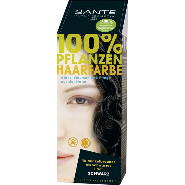 Sante Natural Cosmetics, Herbal Hair Colour Powder