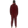 #followme Adult Onesie Pajamas Buffalo Plaid 65954-10195-XXL