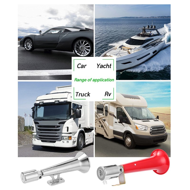 Automobile Air Horn Car Horn 12.0V 24V Universal Loud Sound