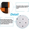 Fall Orange Shower Curtain Set 4Pcs with Bathroom Rugs