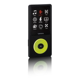 Lenco Xemio-860GN - MP3/MP4 Player with Bluetooth and 8 GB Internal Memory - Green Portable CD Player