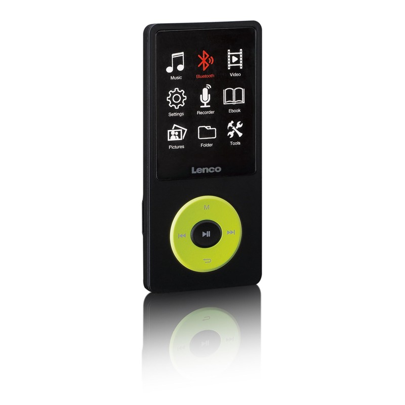 Lenco Xemio-860GN - MP3/MP4 Player with Bluetooth and 8 GB