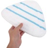 Sewroro Almohadillas Triangulares Lavables para Mopa a Vapor 4 Piezas