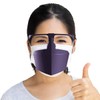OnLord OL-217P Face Shield Glasses Type Washable Mask Splash Prevention