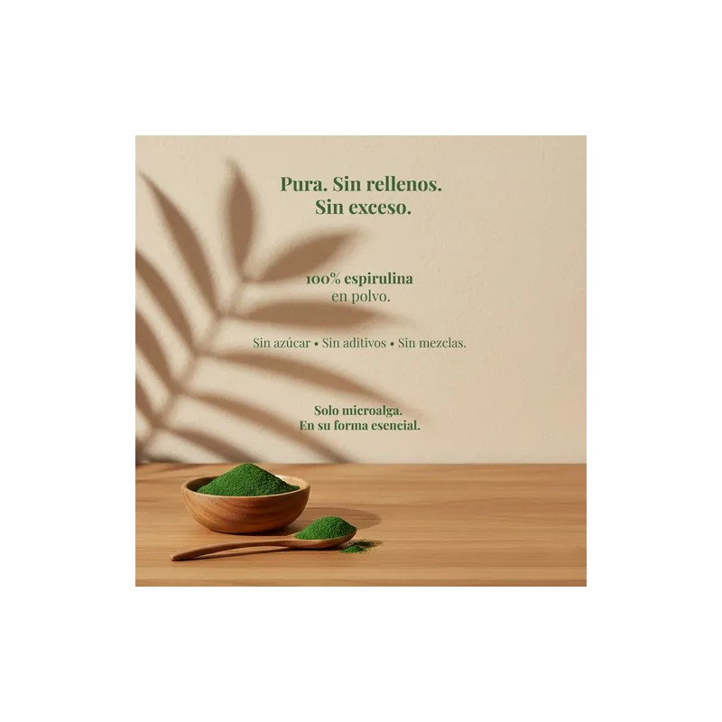 Espirulina En Polvo - 100g | Natura Roots®