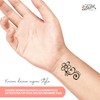 LaDot Tattoo for Children and Adults, Temporary Skin-Friendly Fake Tattoos,