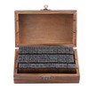 70 Pcs Stamps Set Comfortable Touch Anti Slip Letters Numbers