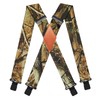 Camo Suspenders for Men - Heavy Duty Clips - Hunting