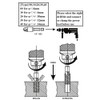 5 Pcs Extractor Drill Bits 4 in 1 Screw Guide
