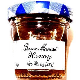 Bonne Maman Honey Mini Jar 1 oz Kosher French travel size gourmet spread single