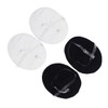 Healvian 6pairs Portable Sweat Absorbing Armpit Pads Breathable Underarm Protectors