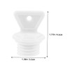 Outanaya 4pcs Leakproof Hot Water Bottle Screw Cap Replacement Stopper
