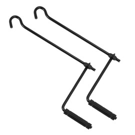 Lyfengdeam Scissor Jack for Car Scissor Jack Handle Jack Tools for Car Hand Jack for Car Hand Jack Tool for Car Crank Drill Repair Tool Black Manual Rocker Arm(27cm) (2)