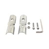 AUXBC 2Pcs OD 1"(25MM) Joint Pipe Clamp, Structural Pipe Connector
