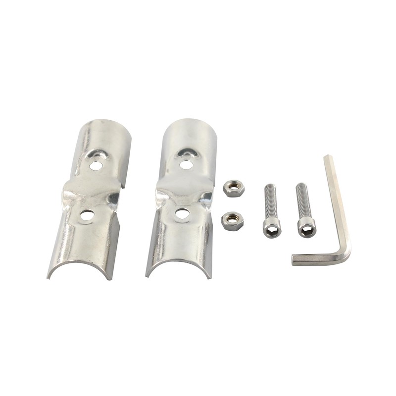AUXBC 2Pcs OD 1"(25MM) Joint Pipe Clamp, Structural Pipe Connector
