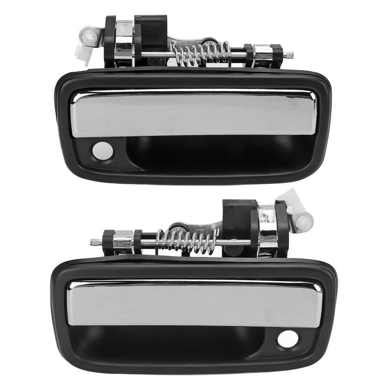 2pcs Car Exterior Door Handle Left Right 6921035030 Electroplating Replacement