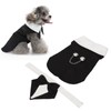 Dog Suit Soft Breathable Fashionable Bow Tie Puppy Costume for