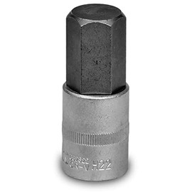 22 MM 6–point Hexagon socket keys for Allen Key Screws Hexagon Socket (6–Sided) for Allen Key Socket / Screwdriver Inserts 1/2 Inch Cr-V-Steel