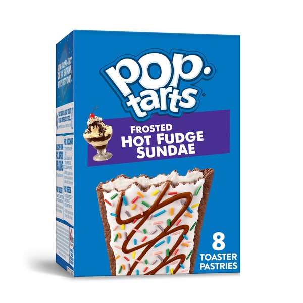 Pop-Tarts, Breakfast Toaster Pastries, Frosted Hot Fudge Sundae, Proudly Baked